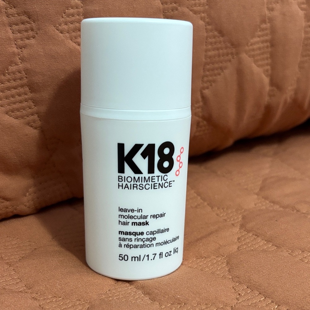 K18 Biomimetic Hairscience leave-in Molecular hair mask. New unused. No box